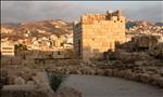 view of beirut from byblos castle